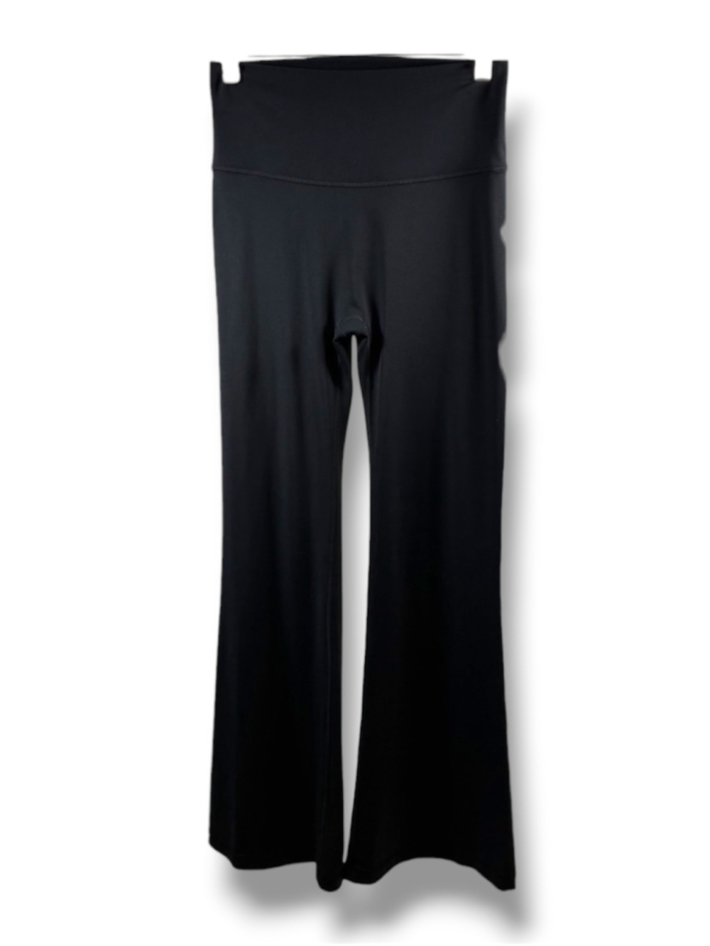 Alana High-Waisted Flare Leggings in Black Size M
